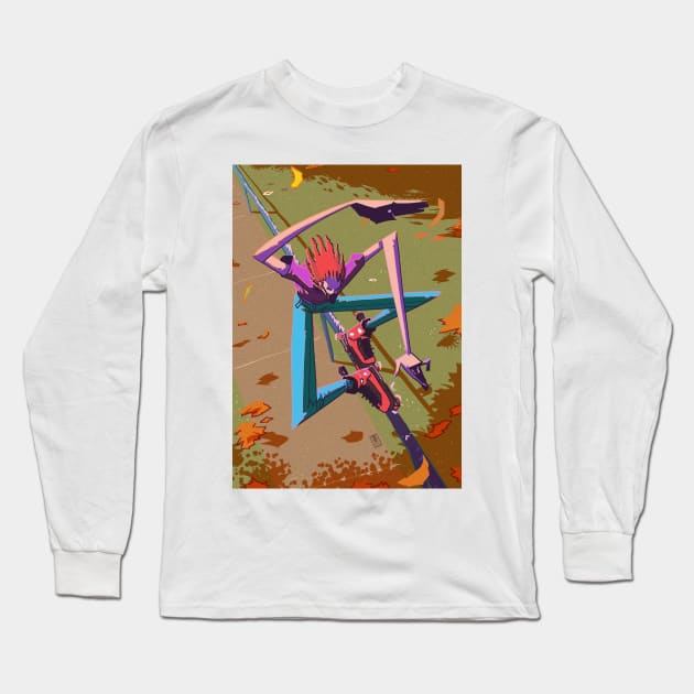 Sideshow Blade Long Sleeve T-Shirt by LouieJoyce